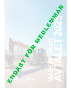 Maskinföraravtalet 2025-2027